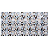 Obkladové panely 3D PVC rozměr 955 x 480 mm mozaika Island modrá