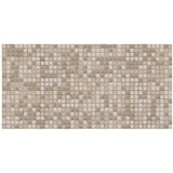 Obkladové panely 3D PVC rozměr 955 x 480 mm mozaika Peru hnědá se vzorem