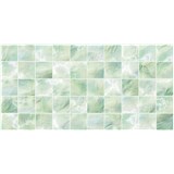 Obkladové panely 3D PVC rozměr 964 x 484 mm mozaika perleťově zelená