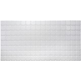 Obkladové 3D PVC panely rozměr 960 x 480 mm obklad bílý malý
