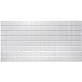 Obkladové panely 3D PVC rozměr 960 x 480 mm obklad bílý malý