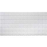 Obkladové panely 3D PVC rozměr 960 x 480 mm obklad bílý velký