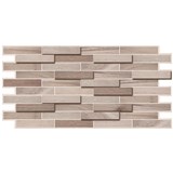 Obkladové panely 3D PVC rozměr 980 x 480 mm parkety šedé