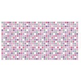 Obkladové panely 3D PVC rozměr 960 x 480 mm mozaika šeříková