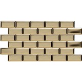 Obkladové panely 3D PVC rozměr 966 x 484 mm obklad zlatý