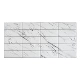 Obkladové panely 3D PVC rozměr 957 x 482 mm Travertin bílý