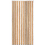 Obkladové panely 3D PVC rozměr 280 x 600 mm lamely světle hnědé