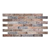 Obkladové panely 3D PVC cihla černá rozměr 960 x 498 mm