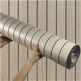 Samolepící lamely na zeď na pěnovém podkladu světle hnědé rozměr 280 x 60 cm