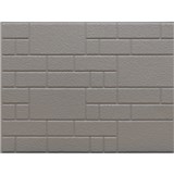 Obkladové panely 3D PVC rozměr 440 x 580 mm nepravidelný obklad strukturovaný šedý