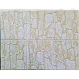 Obkladové panely 3D PVC rozměr 440 x 580 mm kamenný obklad béžový