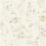 Vliesové tapety na zeď Trendwall omítkovina zlato-bílá