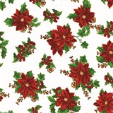 Ubrusy návin 20 m x 140 cm vánoční hvězda