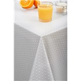 Ubrusy návin 20 m x 140 cm pletený vzor  šedý s textilní strukturou
