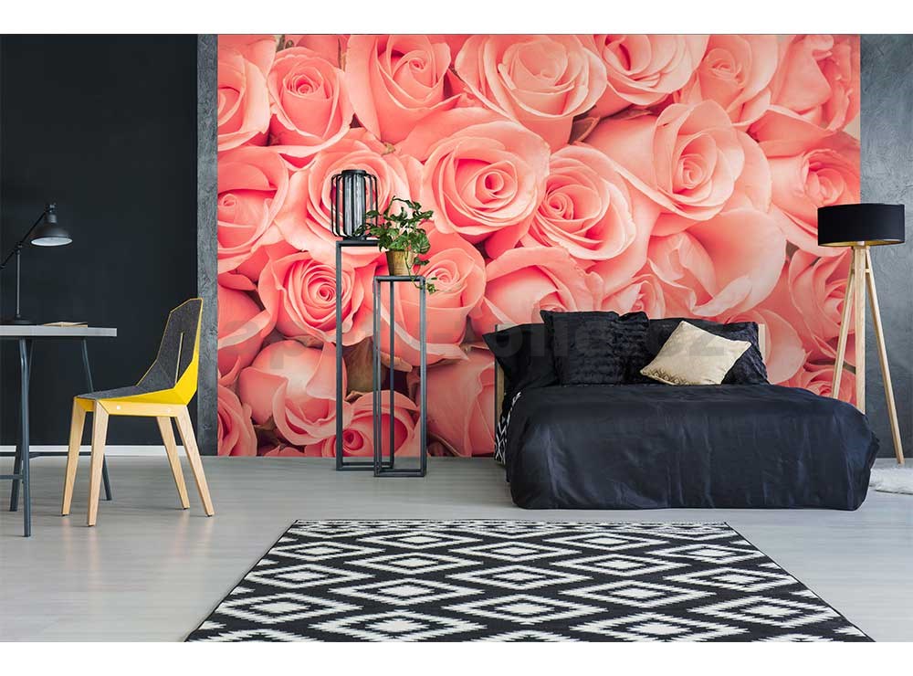 Vliesové fototapety růže rozměr 375 cm x 250 cm | tapety-folie.cz