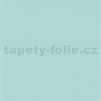 Vliesové tapety na zeď Bali jemné proužky mint - POSLEDNÍ KUSY