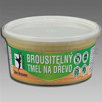 Brousitelný tmel na dřevo bílý 250g