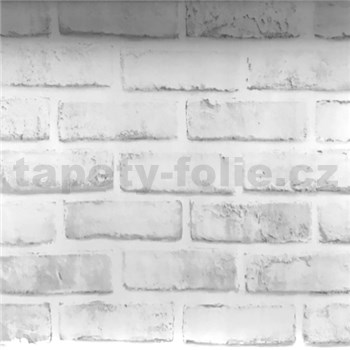 Samolepící fólie cihla klasik šedá 45 cm x 10 m