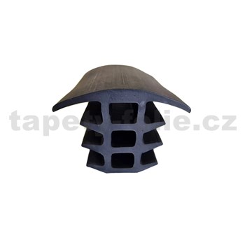 Gumový těsnící profil FV2 pro FV panely, pro mezeru mezi FV panely 19-23mm, návin 6m - DOPRODEJ