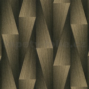 Vliesové tapety na zeď GMK Fashion for walls  5 art-deco shift zlato-černý