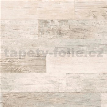 Papírové tapety na zeď IMPOL světlý dřevěný obklad - POSLEDNÍ KUS