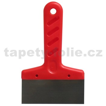 Malířská škrabka YORK 10cm, plastové držadlo, výměnný list - kalená ocel - POSLEDNÍ KUSY