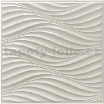 Obkladové panely 3D PVC rozměr 595 x 595 mm, tloušťka 0,6mm, PORTU 3D - POSLEDNÍ KUSY