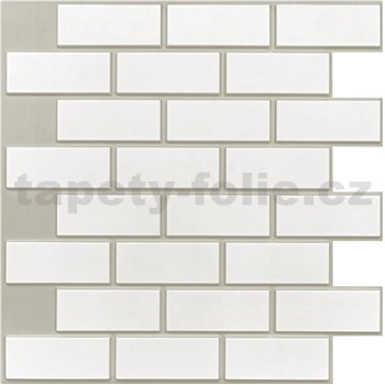 Obkladové panely 3D PVC rozměr 595 x 595 mm, tloušťka 0,6mm, MATTONE 3D