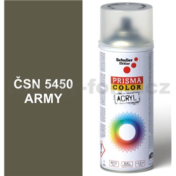 Sprej khaki armádní 400ml odstín ČSN5450 ARMY barva khaki armádní