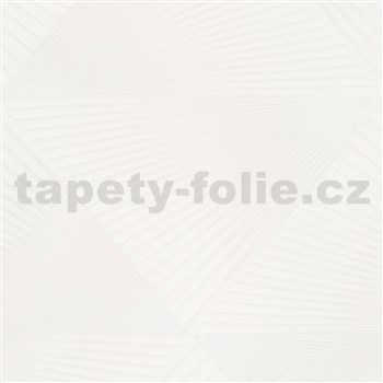 Vliesové tapety na zeď Spotlight2 paprskovitý vzor bílý