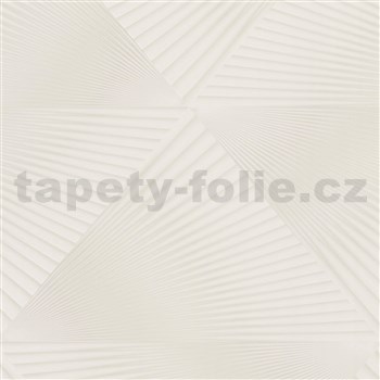 Vliesové tapety na zeď Spotlight2 paprskovitý vzor krémový