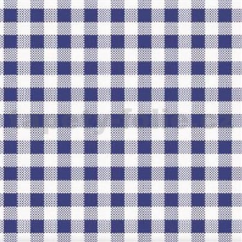 Ubrus metráž káro modré