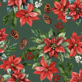 Ubrus metráž vánoční motiv IX.-POSLEDNÍ METRY