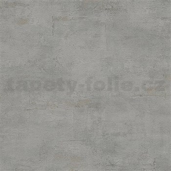 Vliesové tapety na zeď IMPOL Wood and Stone 2 beton se strukturou tmavě šedý - POSLEDNÍ KUS