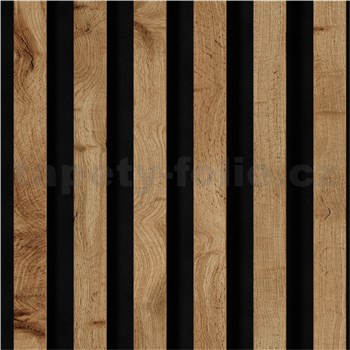 Dekorační panely wotan 3D lamely na filcovém podkladu 30 x 30 cm