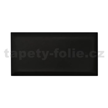 Čalouněný panel SOFTLINE 60 x 30 cm černý