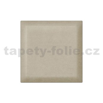 Čalouněný panel SOFTLINE 30 x 30 cm krémový