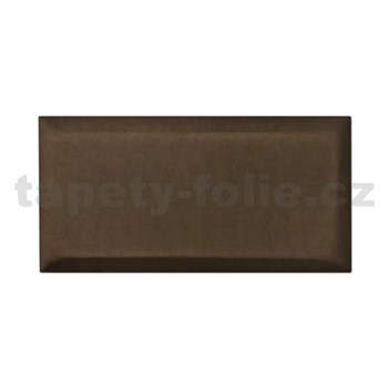 Čalouněný panel SOFTLINE 60 x 30 cm hnědý