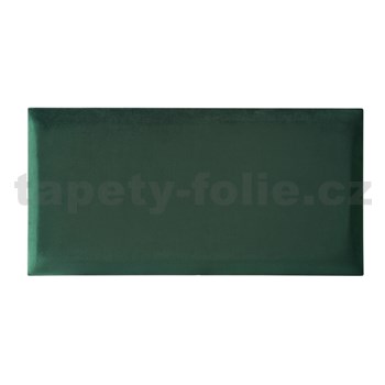 Čalouněný panel SOFTLINE 60 x 30 cm láhvově zelený