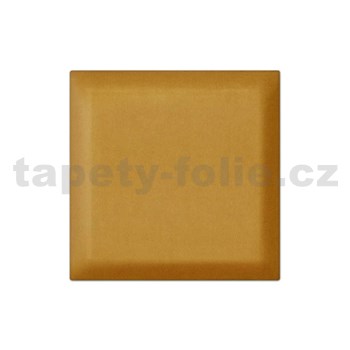 Čalouněný panel SOFTLINE 30 x 30 cm okrová