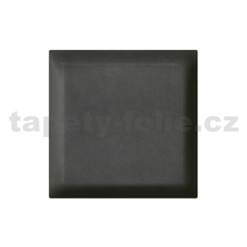 Čalouněný panel SOFTLINE 30 x 30 cm tmavě hnědý
