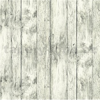 Vliesové tapety na zeď IMPOL Profitex dřevěné desky šedé