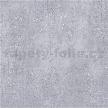 Vliesové tapety na zeď IMPOL Titanium 3 beton světle šedý se stříbrnou patinou