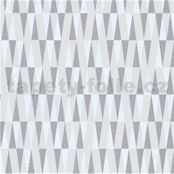 Vliesové tapety IMPOL Carat 2 retro vzor stříbrno-bílý - POSLEDNÍ KUSY