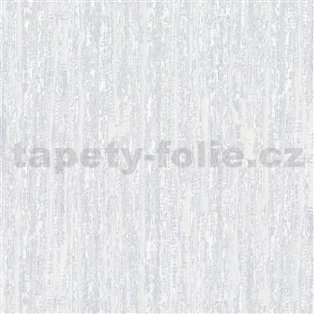 Vliesové tapety na zeď IMPOL vertikální stěrka bílo-stříbrná