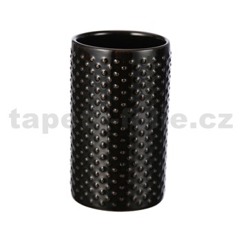 Kelímek na zubní kartáčky BARCELONA BLACK/GOLD