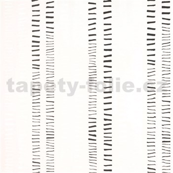 Statická fólie transparentní  Stitches - 45 cm x 1,5 m (cena za kus)