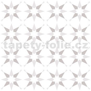 Vinylové samolepící podlahové čtverce Classic hvězdičky malé rozměr 30,5 cm x 30,5 cm