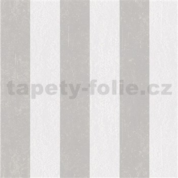 Vliesové tapety na zeď Ella pruhy hnědé