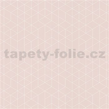 Vliesové tapety na zeď Scandinja skandinávský design růžový - POSLEDNÍ KUSY